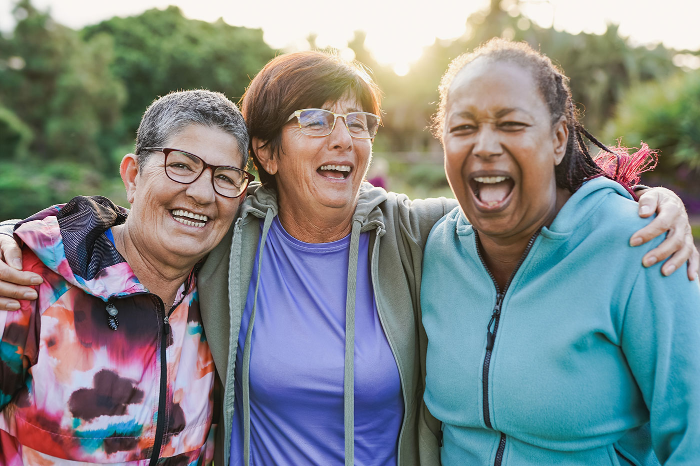 women laughing