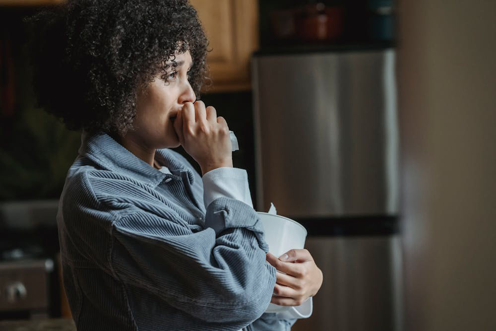 why women mask their pain